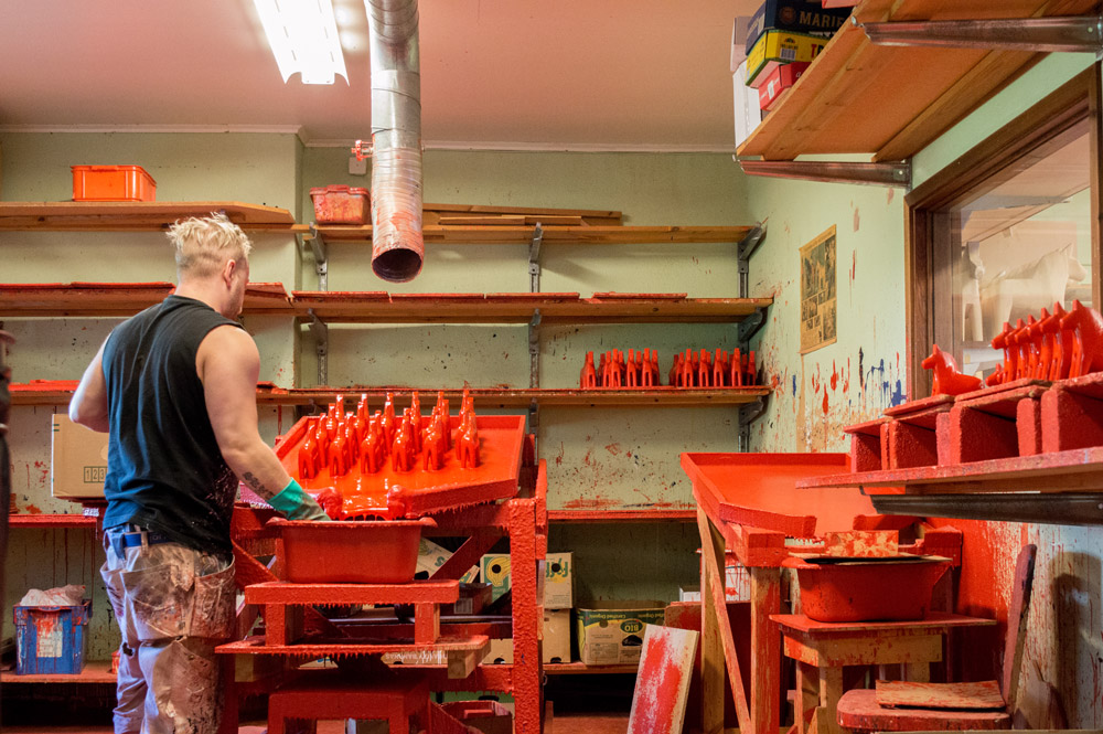 Dala horse factory