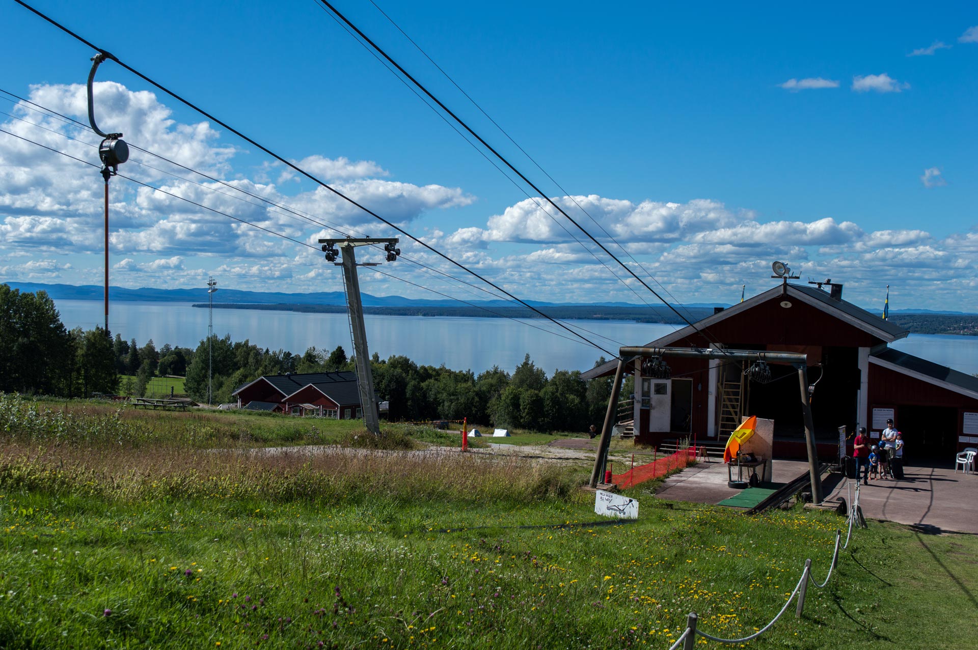 View over Lake Siljan.