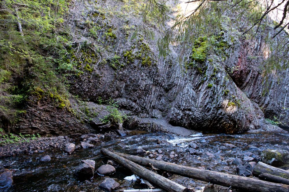 Styggforsen waterfall