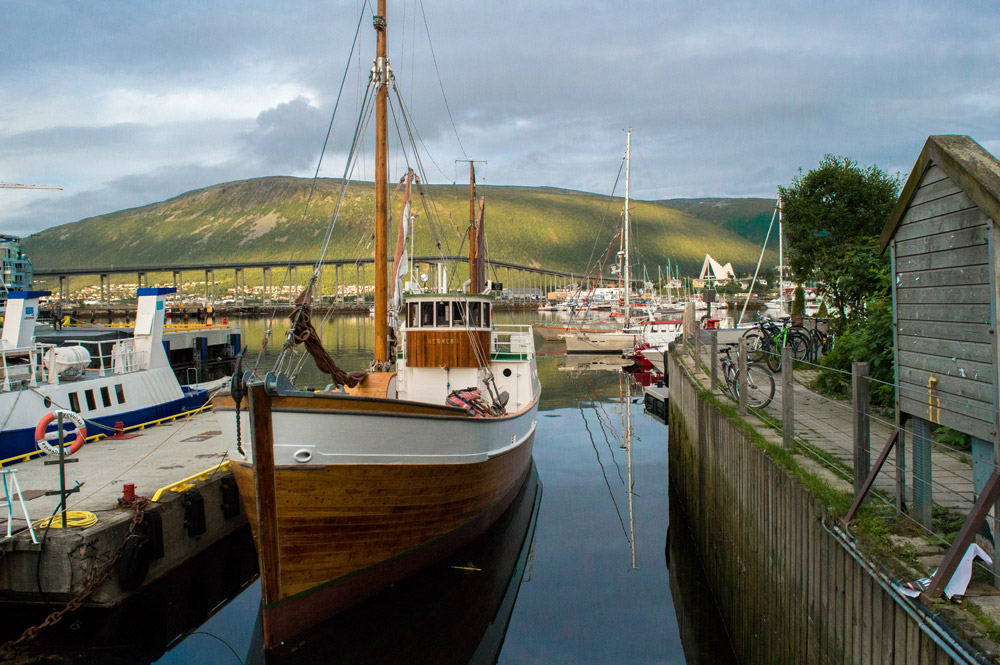 Tromsø harbor. 