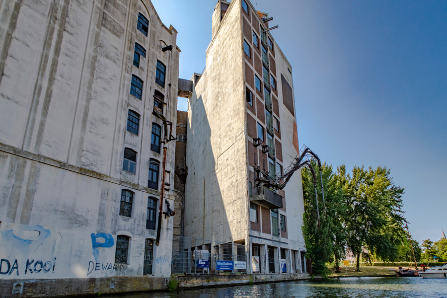 Canal Cruise Leiden The Netherlands Meelfabriek