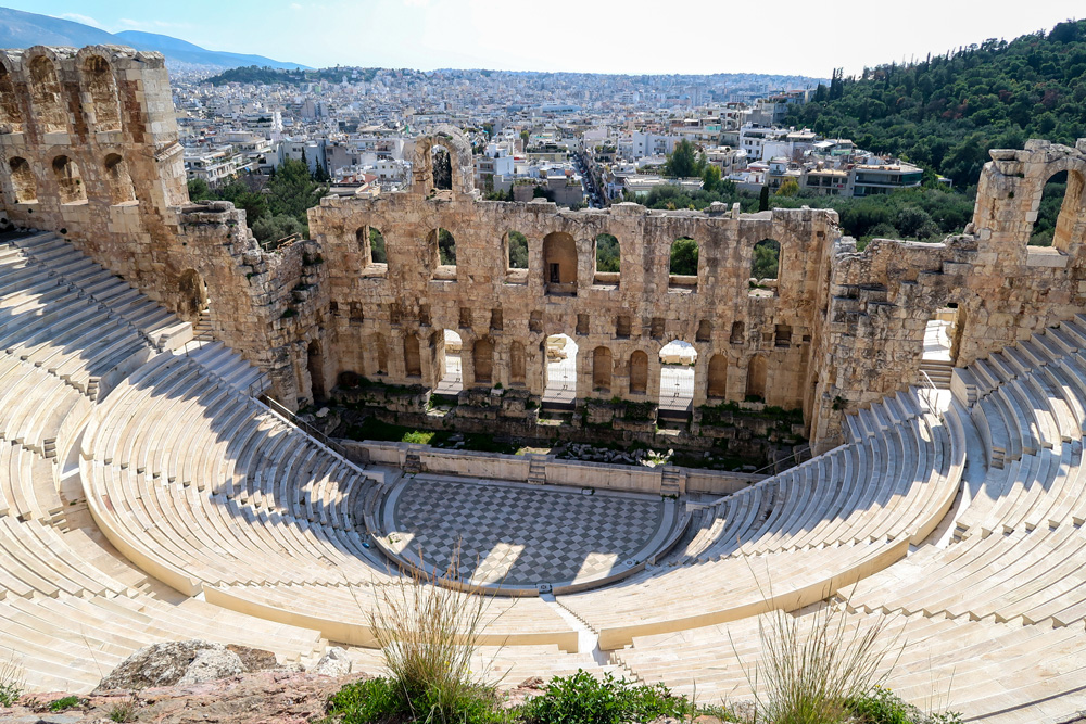 Akropolis Athene Griekenland 