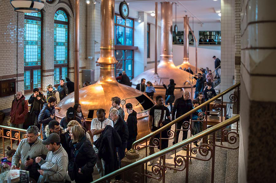 Oorspronkelijke brouwerij in de Heineken Experience