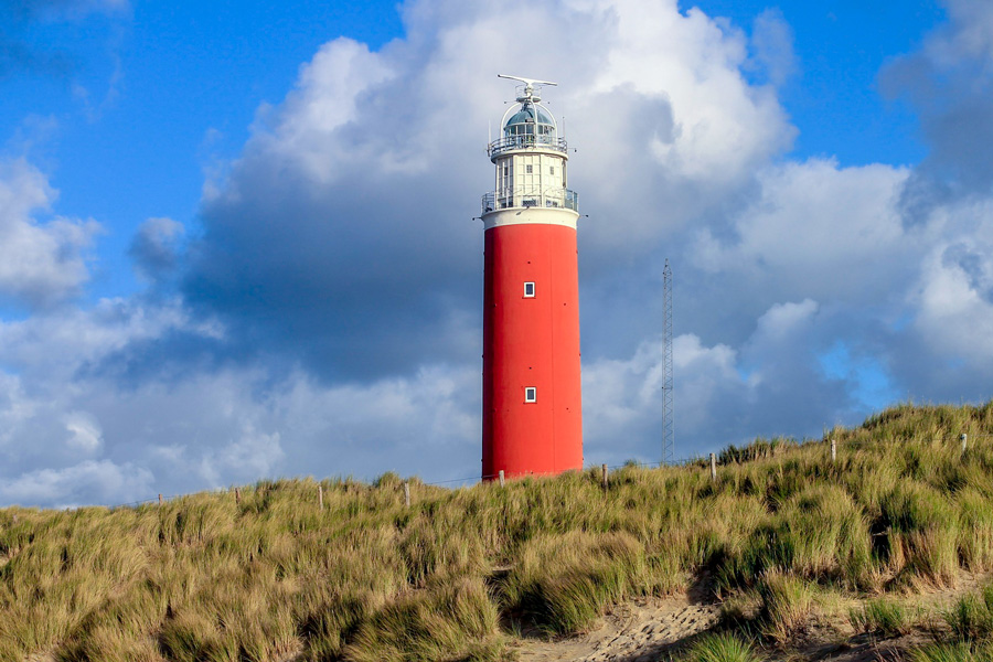 Vuurtoren op Texel Roadtrip door Nederland