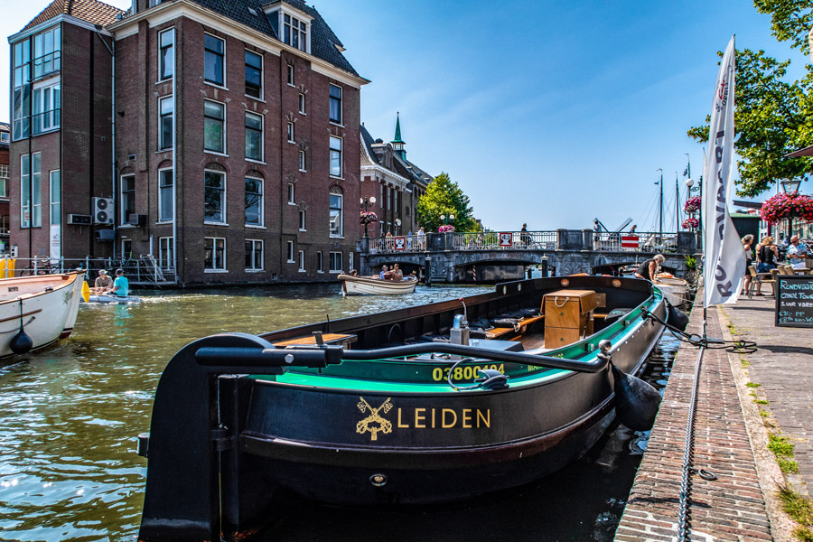 Rondvaart in Leiden Leidse Rederij