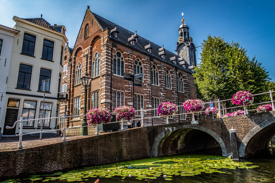 Rondvaart in Leiden Leidse Rederij Universiteit van Leiden
