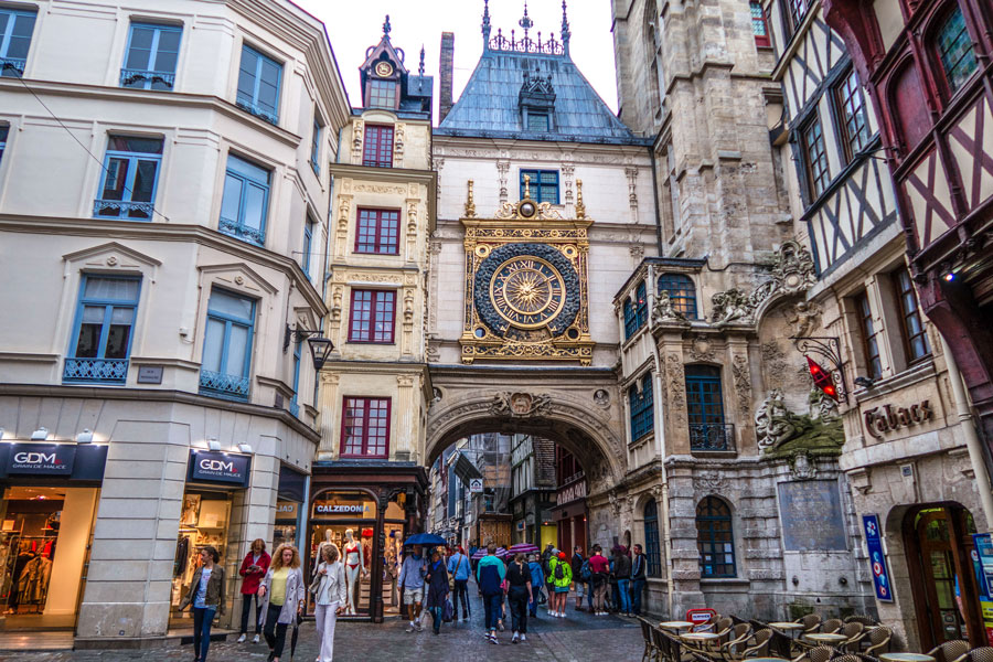 Le gros Horloge Rouen