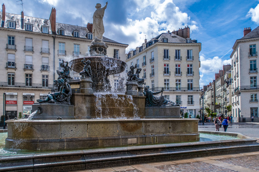 Nantes Frankrijk Centrum Bezienswaardigheden