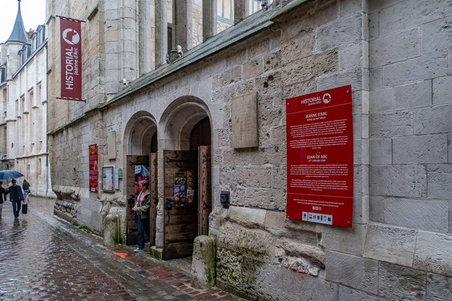Historisch museum Jeanne d'Arc Rouen Normandië Frankrijk