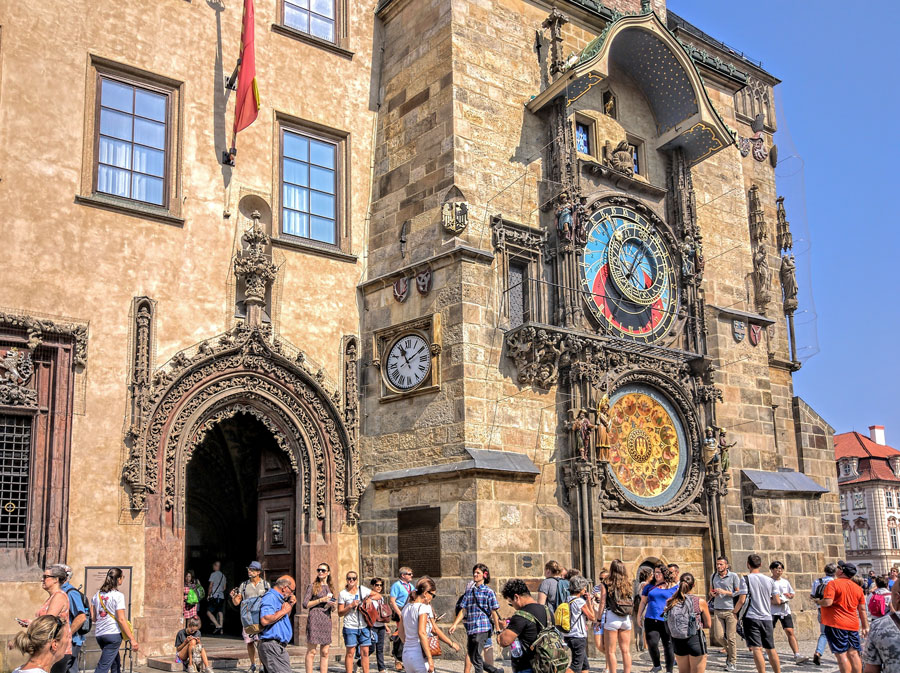 Astronomische Klok Praag Beklimmen