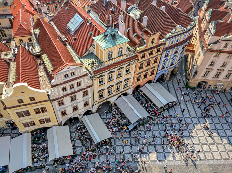 Astronomische Klok Praag Beklimmen